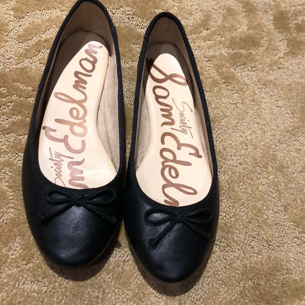 Sam Edelman black  Felicia ballet flats size 8